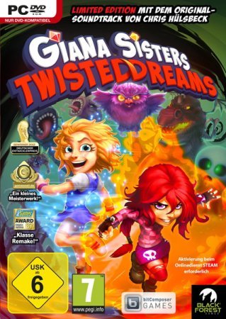 Giana Sisters: Twisted Dreams - Rise of the Owlverlord (2013)