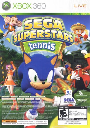 SEGA Superstars Tennis (2008) XBOX360
